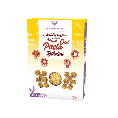 Oat pasta gluten free 250 gm_ Ditalini