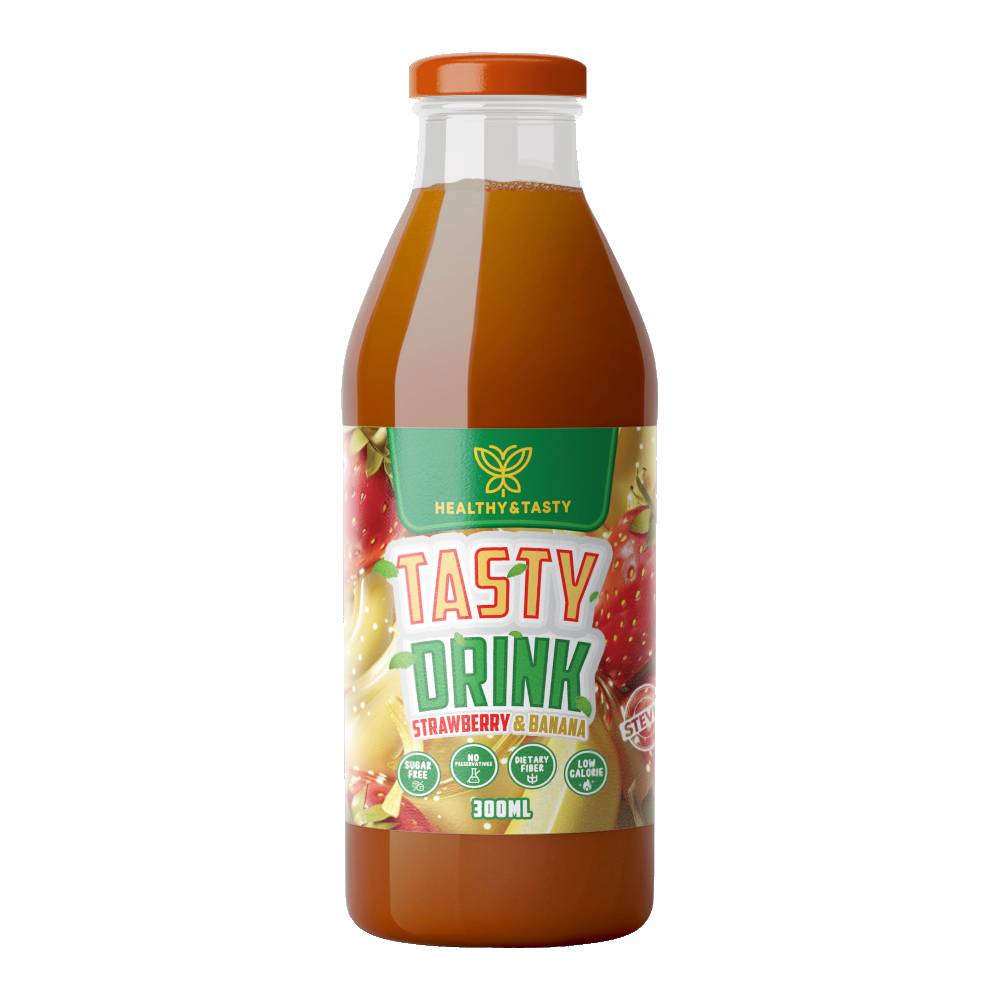 Strawberry & banana Juice 300 ml