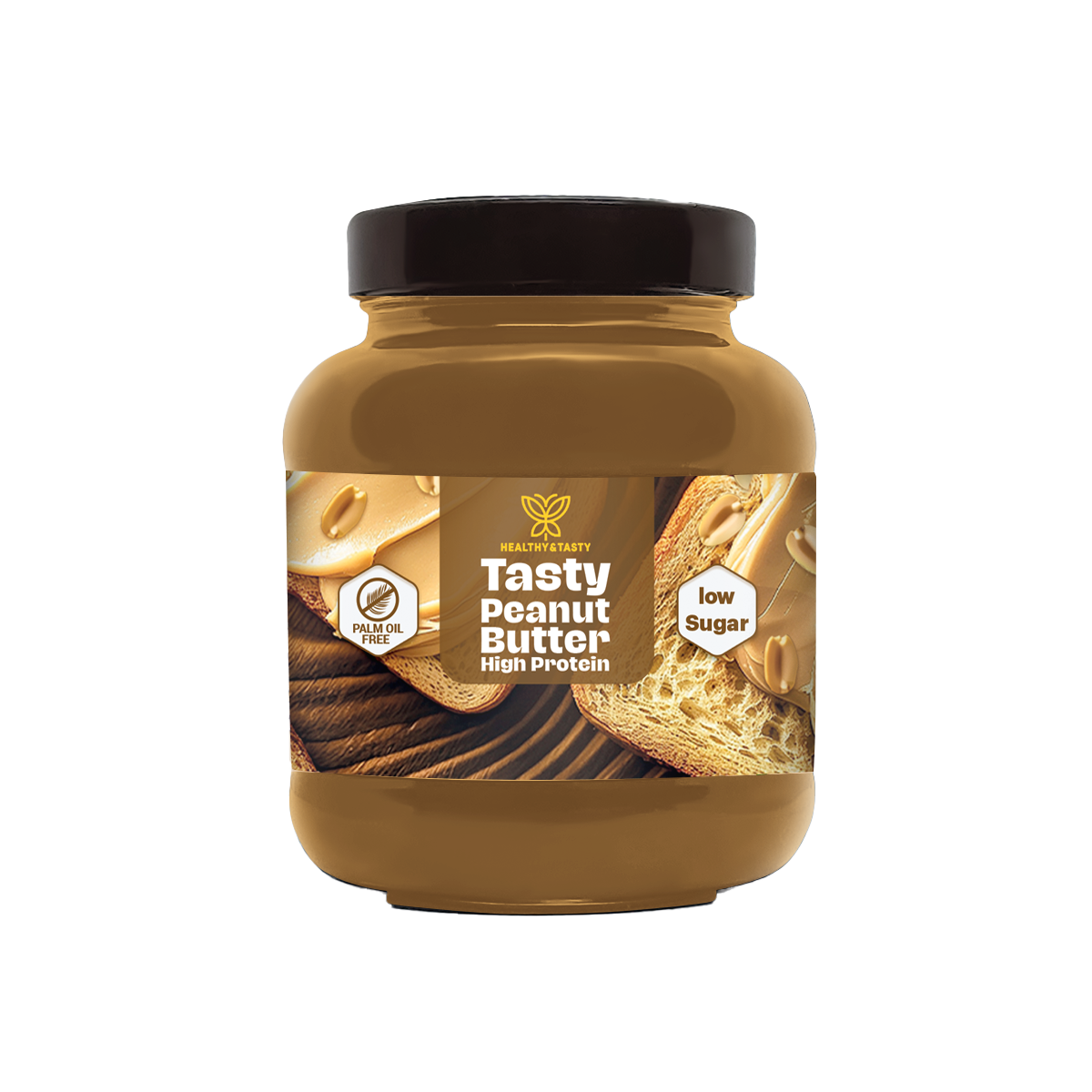 Peanut Butter w High Protein 375g