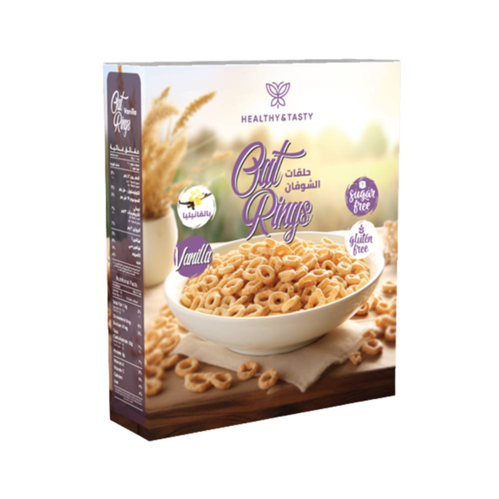 OAT RINGS VANILLIA 285 g